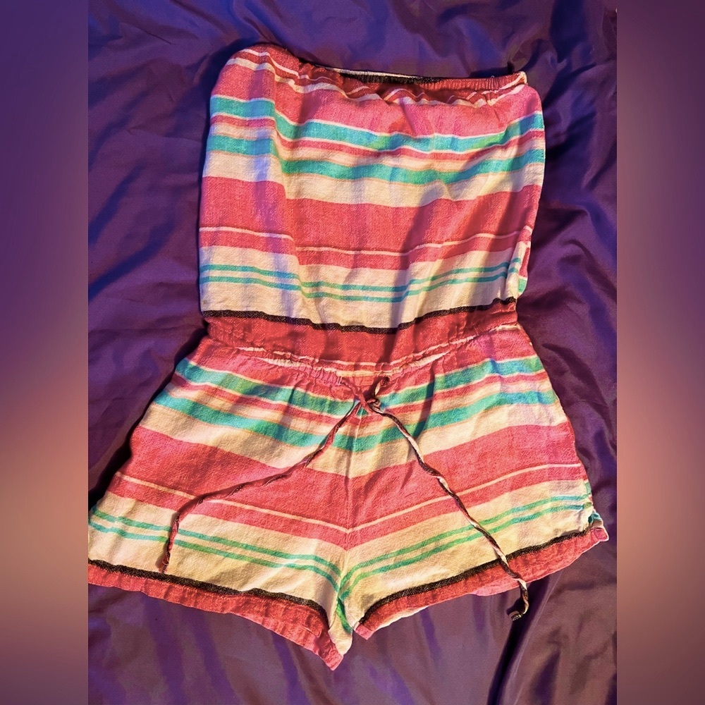 Strapless Romper